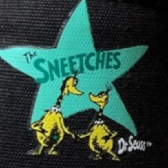 Skechers x Dr. Suess rare black platform slip on sneakers - Picture 3 of 4